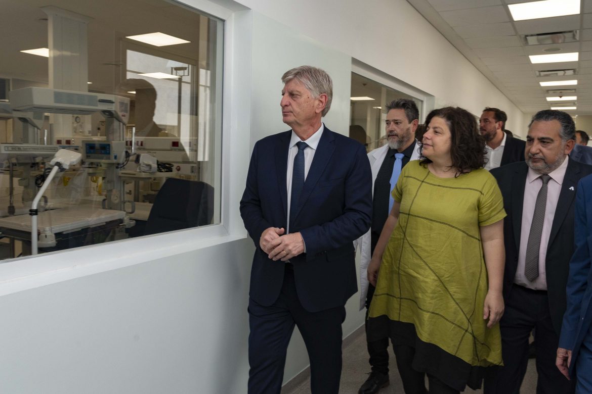 Ziliotto sobre el Hospital Favaloro: destacó al equipo de Salud, a Jorge y a Verna