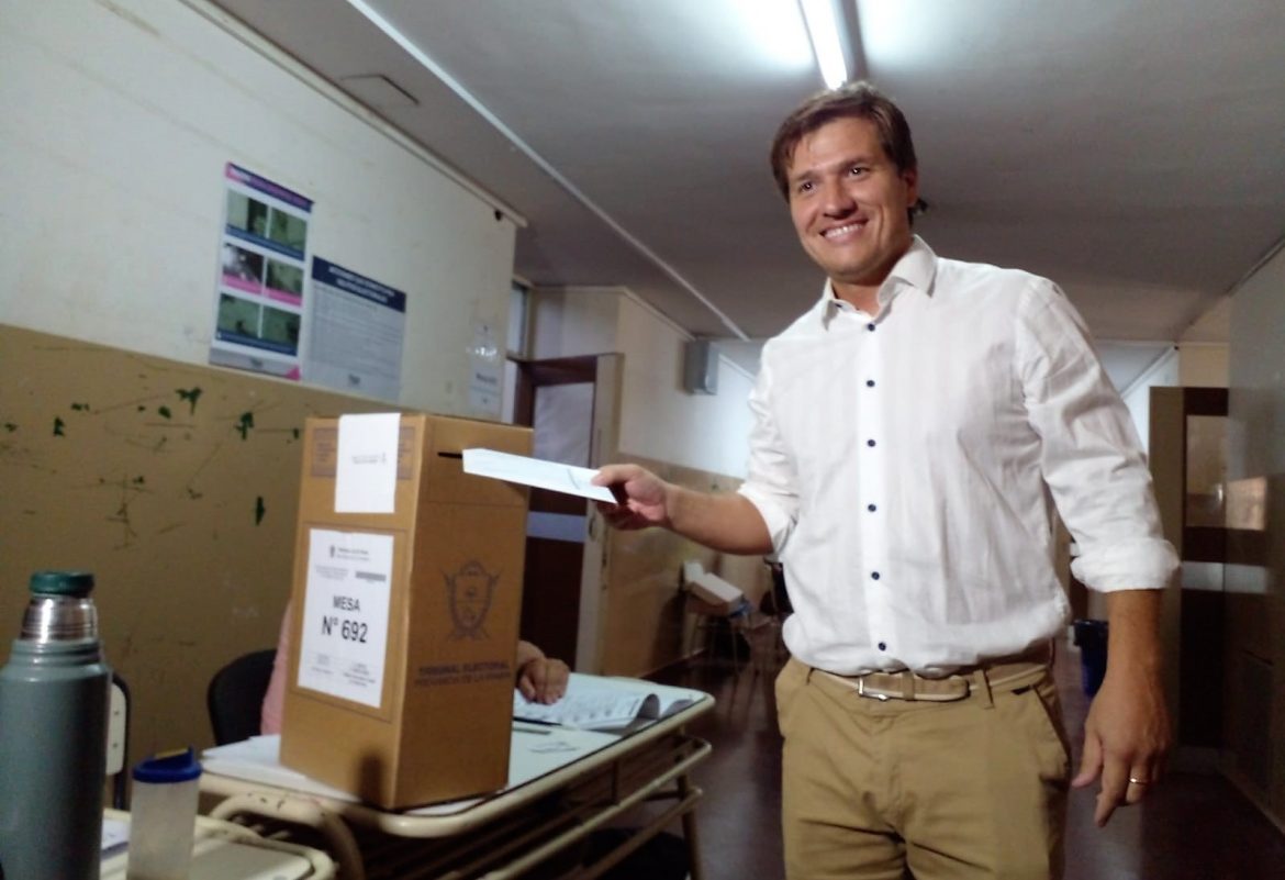 Votó Federico Roitman: “Ojalá triunfe la renovación”
