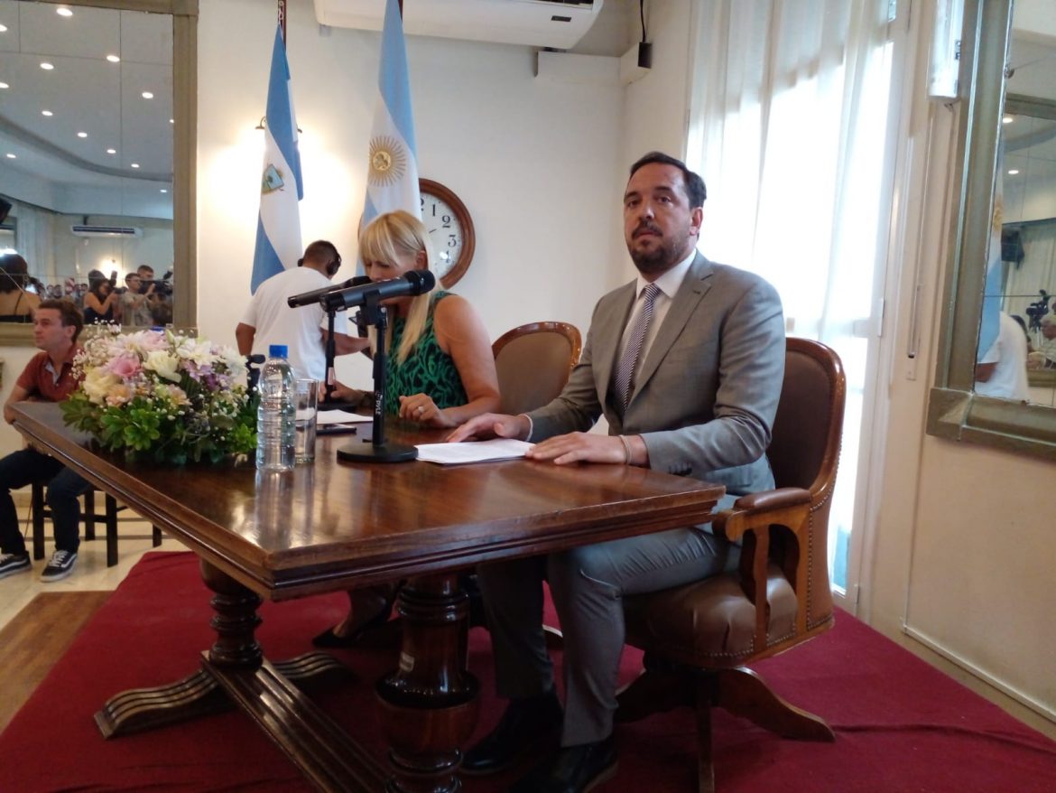 Di Nápoli enumeró las obras en marcha y hasta agradeció las “críticas constructivas” de vecinos