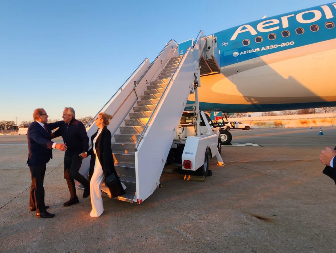 El presidente inicia su agenda en Estados Unidos antes del encuentro con Biden