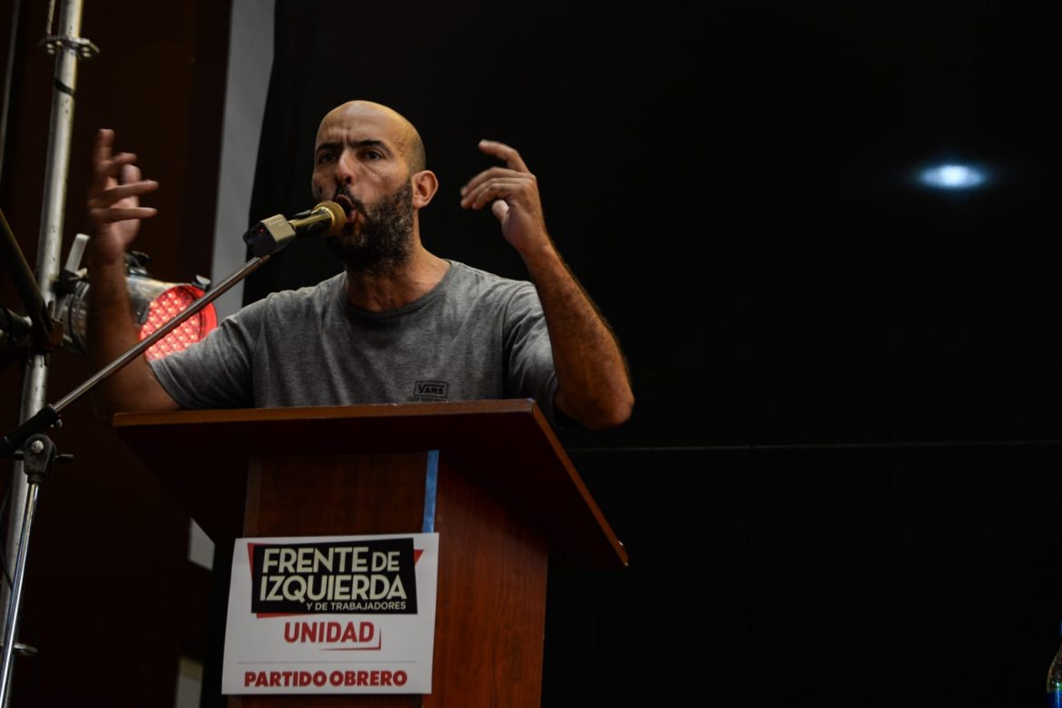“Abajo la represión y la reforma antidemocrática de Morales y el PJ”