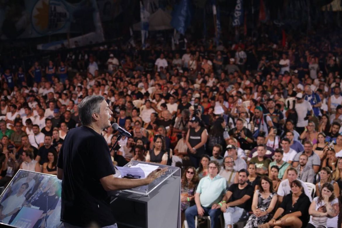 Máximo: “Hay compañeros más interesados en ganarle a Cristina que en sacar el país adelante”