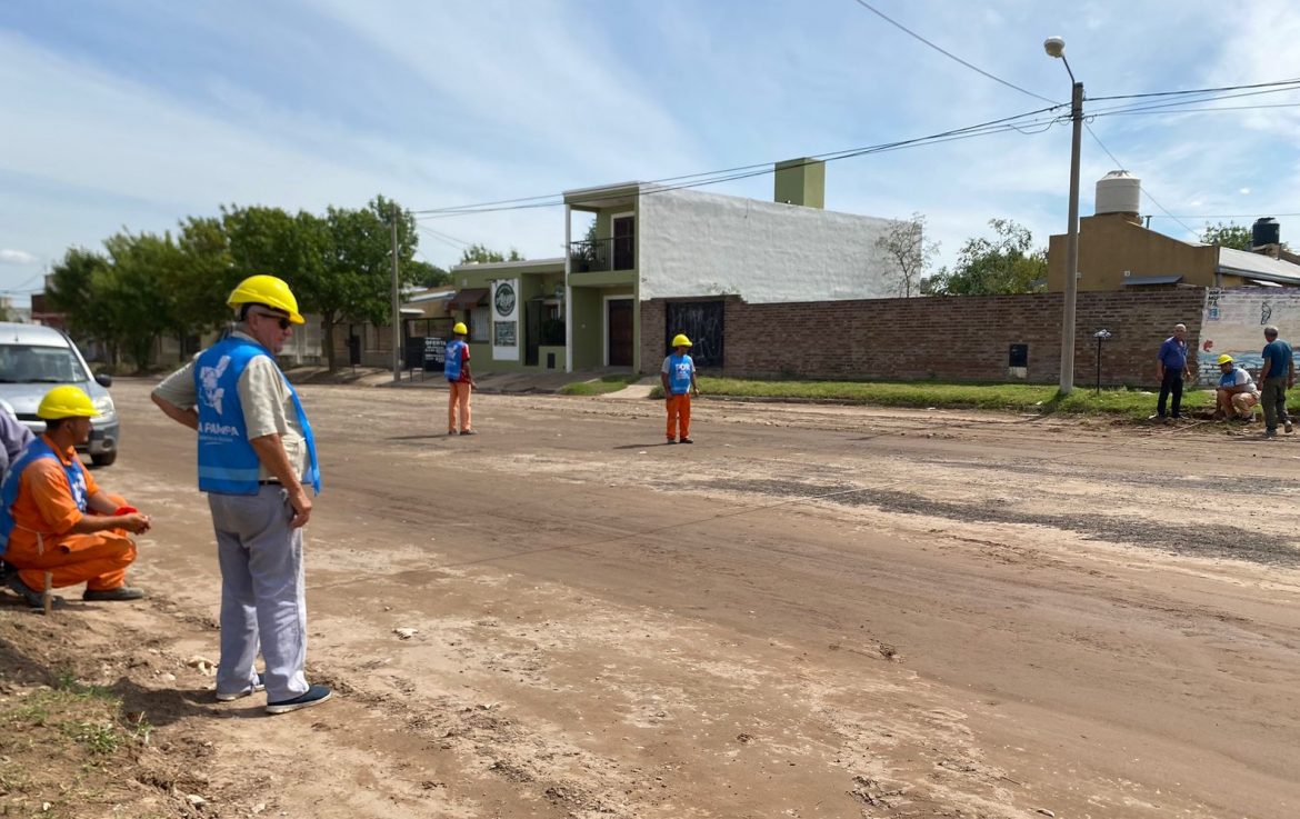Comenzó la infraestructura del corredor de la calle Stieben