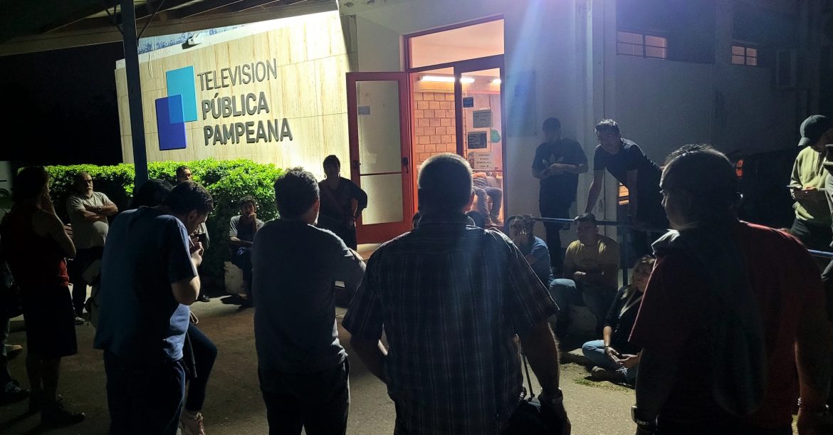 Retención de tareas en la TV Pública Pampeana