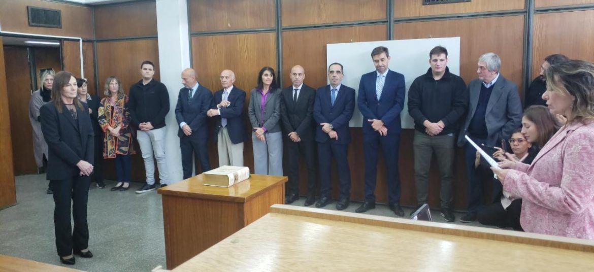 Por primera vez, una jueza asumió en la Cámara de Apelaciones de Pico