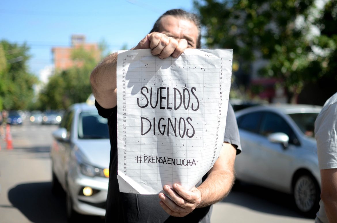 Trabajadores de prensa adhieren a jornada de lucha por mejores salarios