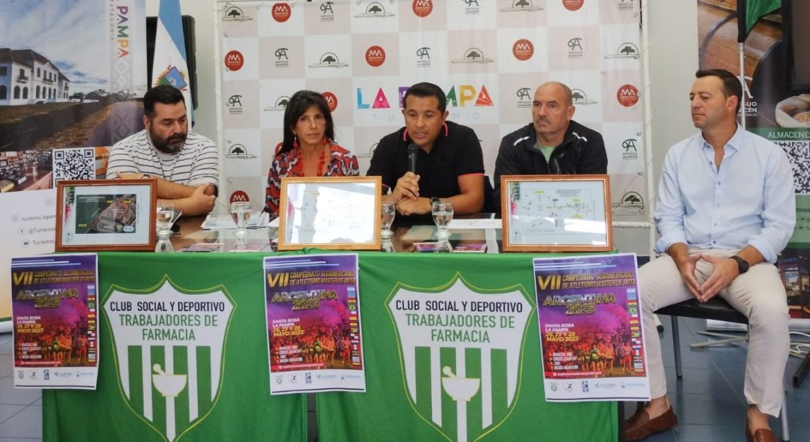 Presentaron el campeonato sudamericano de atletismo master de ruta