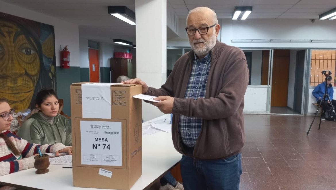 Fazzini, candidato del Mofepa: “El mensaje llegó”