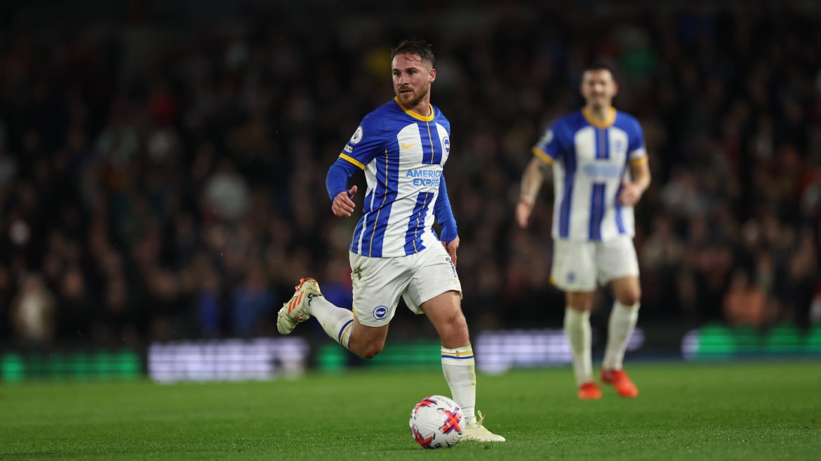 Con gol de Mac Allister sobre la hora, Brighton venció al Manchester United