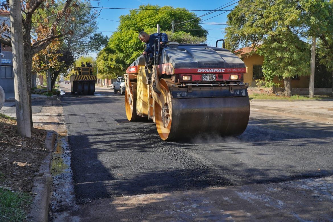 “Intensivo plan de obras” en diferentes sectores de la capital pampeana