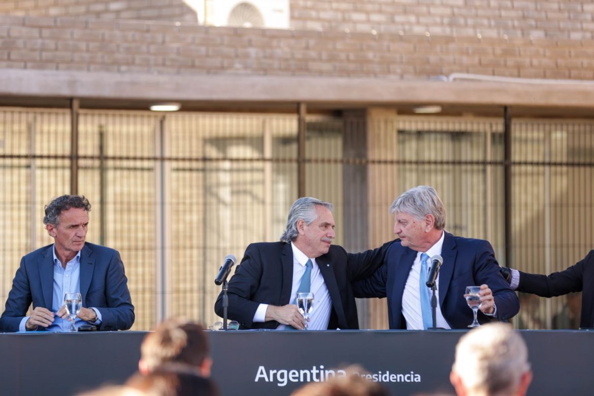 El presidente y Ziliotto inauguraron el Centro de Políticas de Género y Diversidad