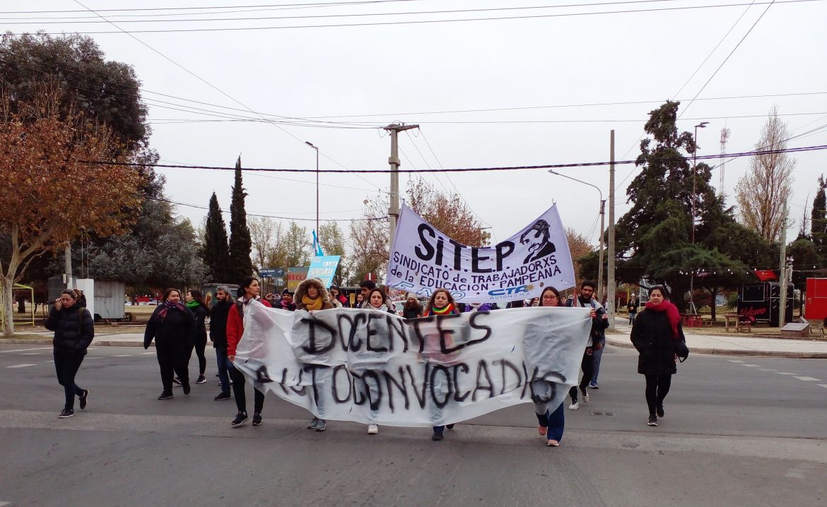 Por un nuevo sindicalismo: el Sitep y autoconvocados realizan asamblea constitutiva