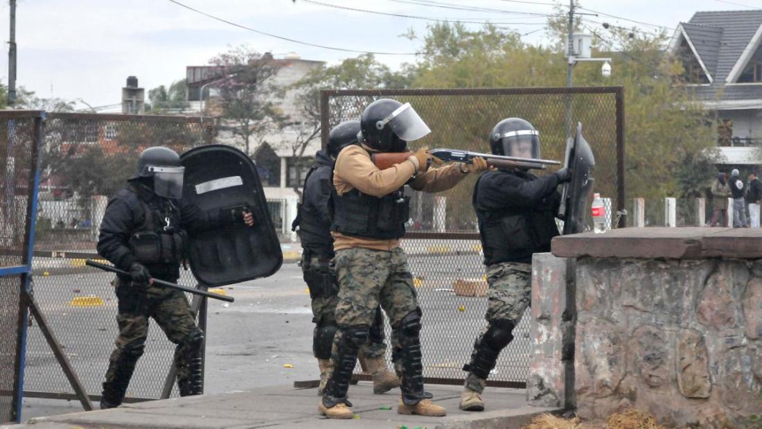 El bloque del Frejupa salió a repudiar la represión en Jujuy