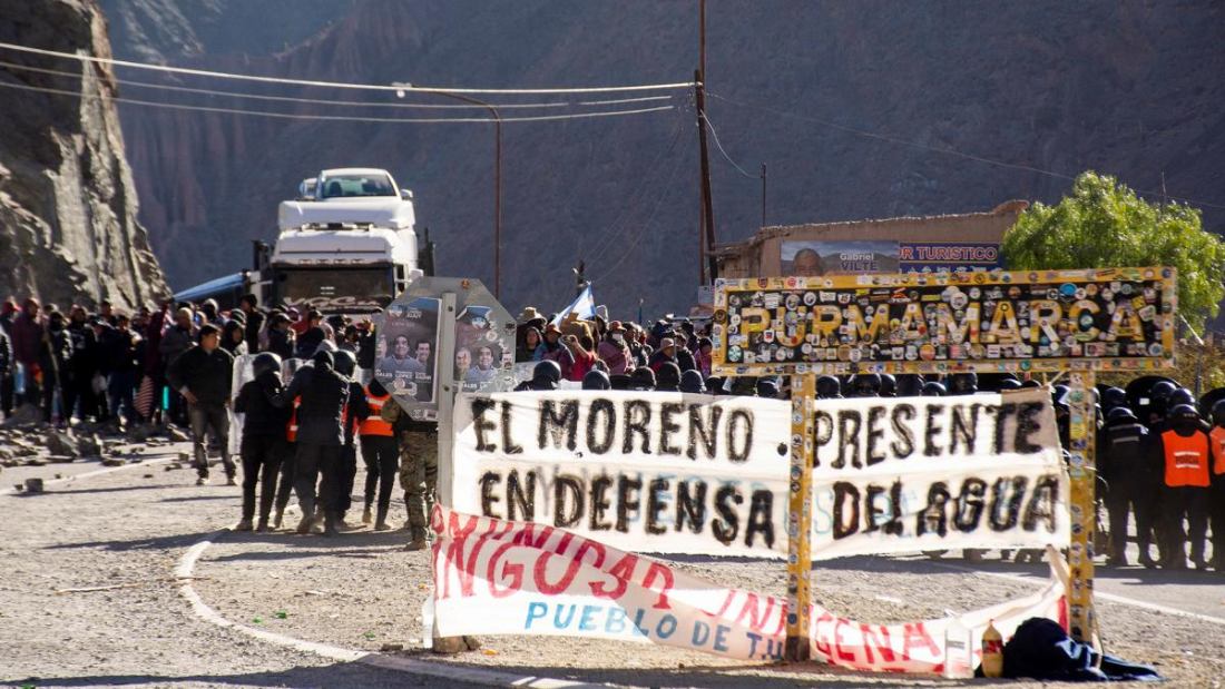 Di Nápoli repudia la represión en Jujuy