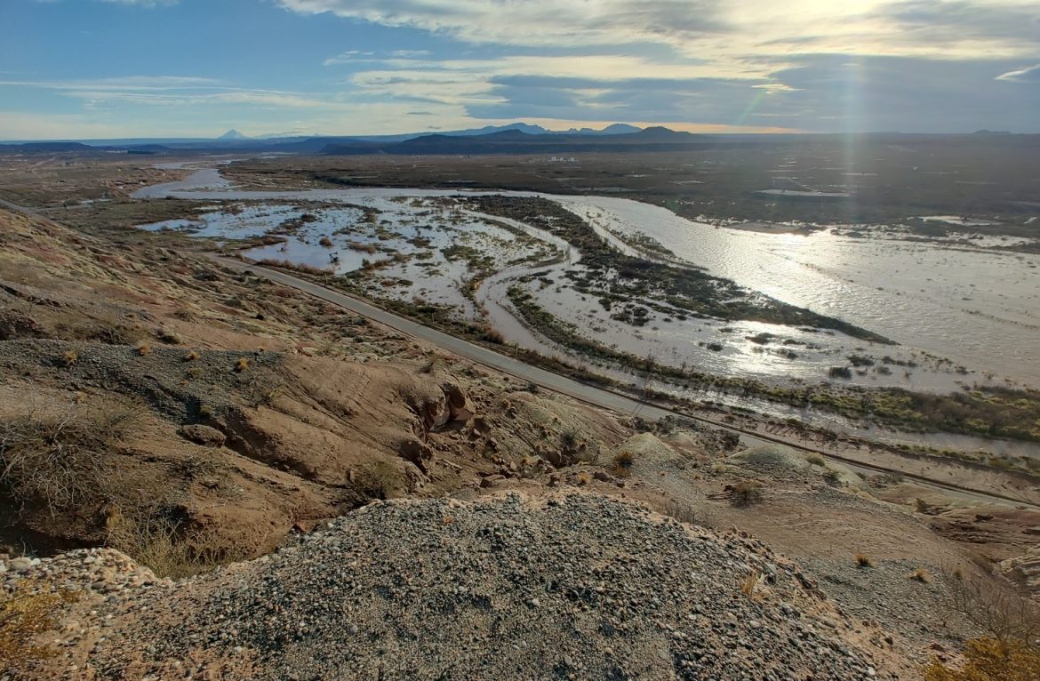 Por la fusión de la nieve y las lluvias, sube el caudal del Colorado: en un día crece 124 m3/s