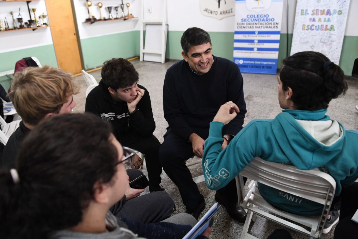 “El Senado va a la Escuela”, en localidades pampeanas