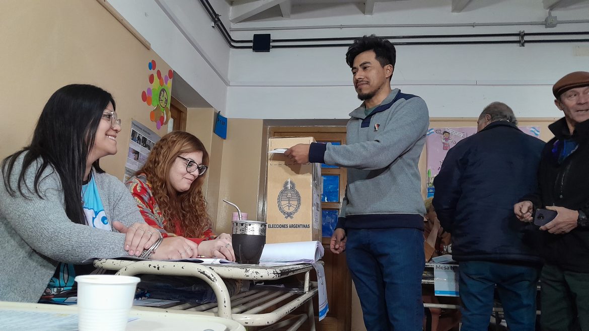 Votó Jonatan Gómez: “Queremos superar el 1,5% proscriptivo”