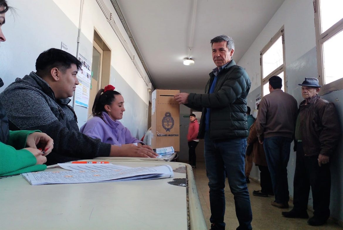 Votó Martín Ardohain: “Es un día de cambio”
