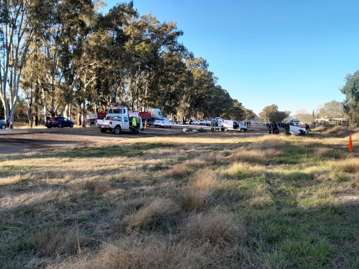 Dieron a conocer la identidad del médico y el nene fallecido en la ruta 5