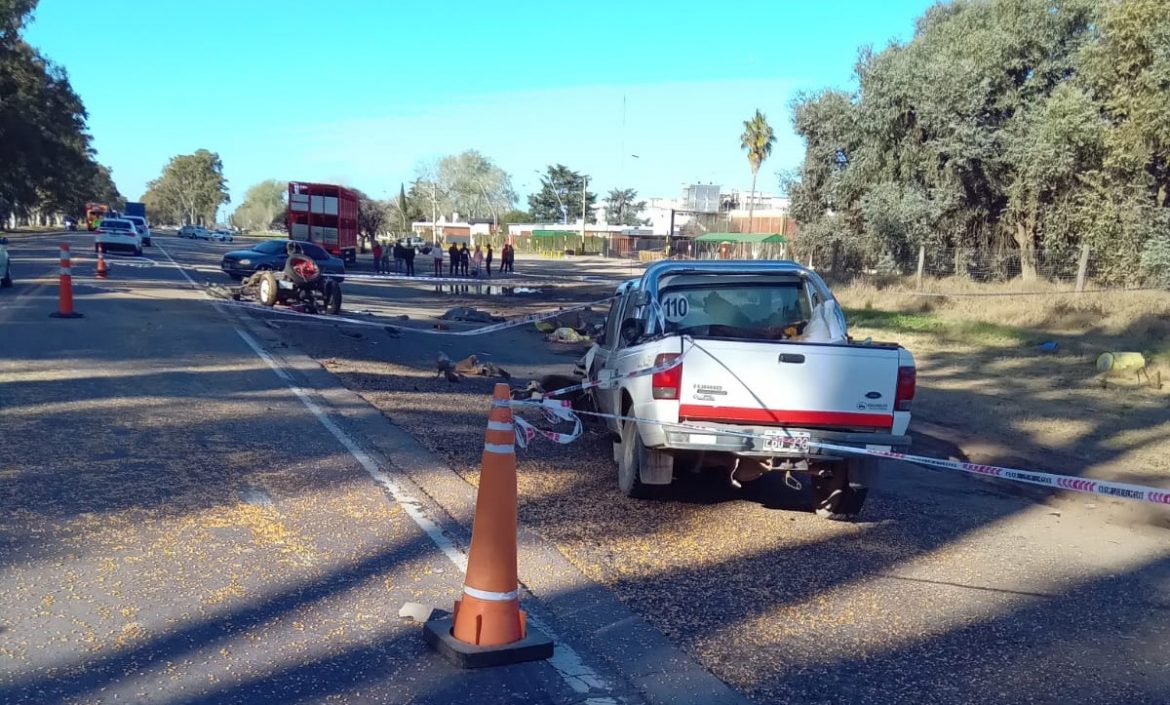 Choque fatal en la ruta 5: acusan al conductor de la Ranger por doble homicidio culposo
