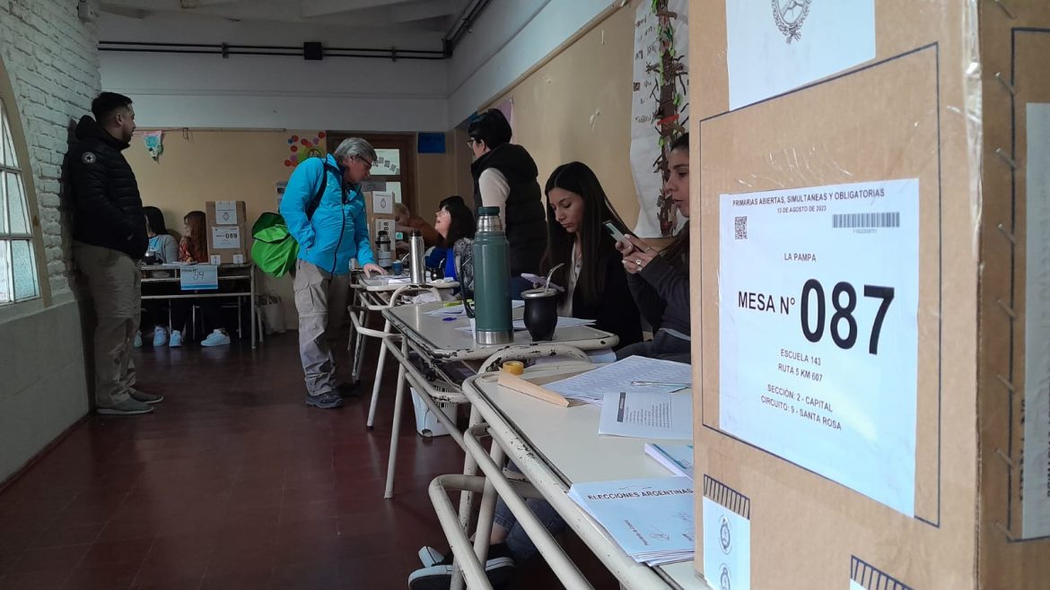 UxP salió tercero en La Pampa, por detrás de Milei y Juntos