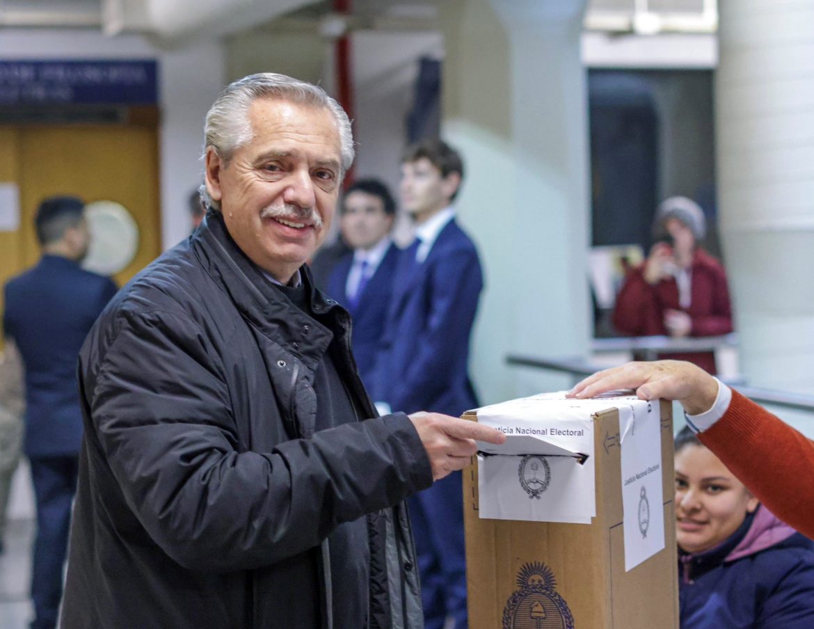 Alberto Fernández: “Siempre que se vota, la Argentina se vuelve un país mejor”