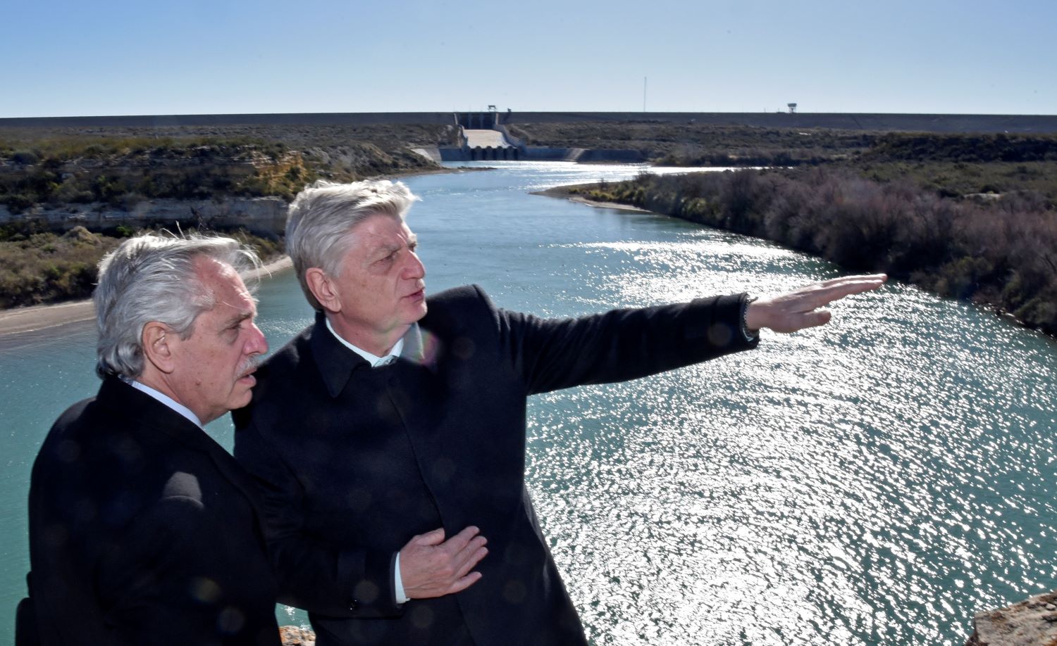 Ziliotto: “Presidente, muchas gracias por ayudarnos a defender el río Colorado”