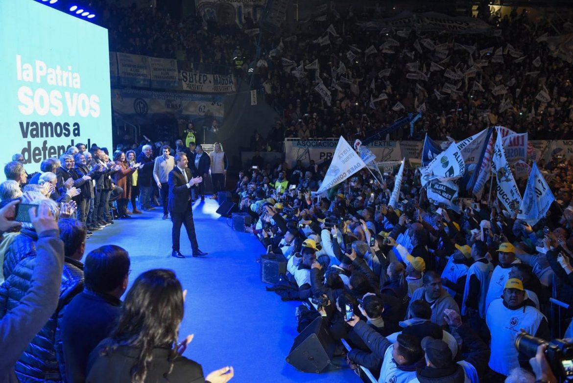 Massa: “Voy a ser el presidente del trabajo y los trabajadores”