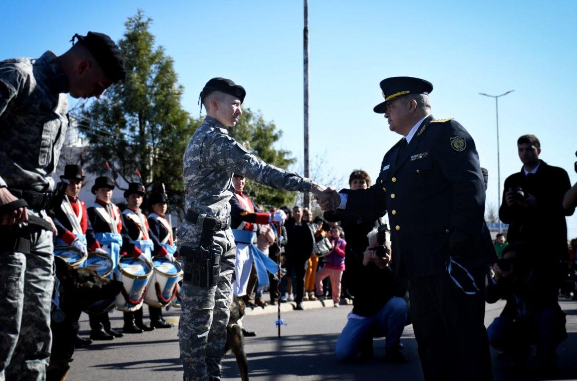 La Policía pampeana festejó un nuevo aniversario
