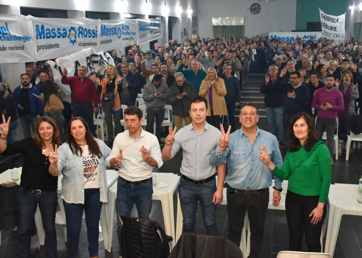 PASO: Rauschenberger cerró la campaña desde su pueblo