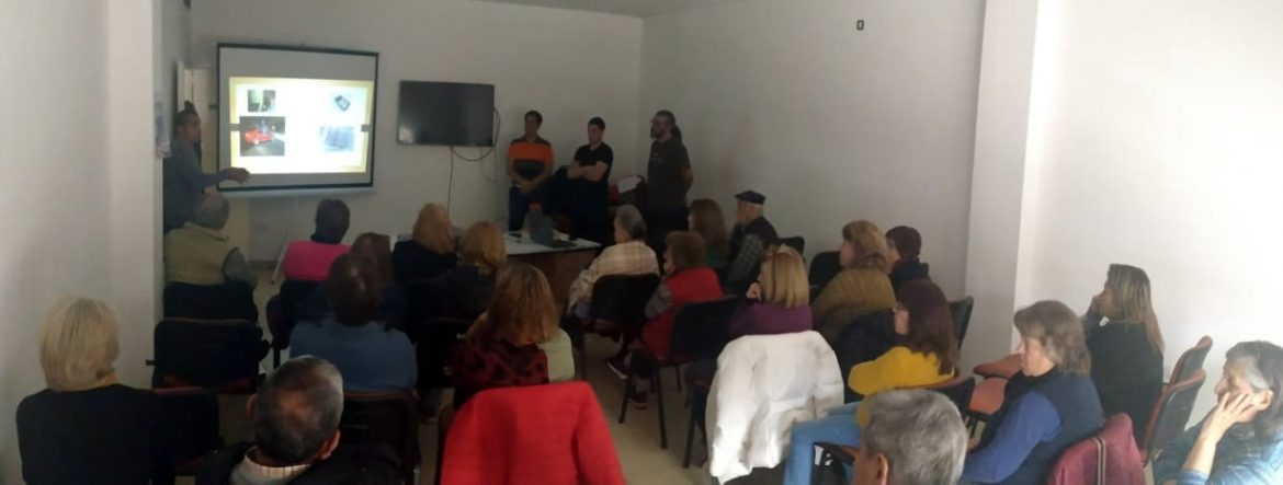 La Policía capacitó a jubilados sobre prevención de estafas telefónicas