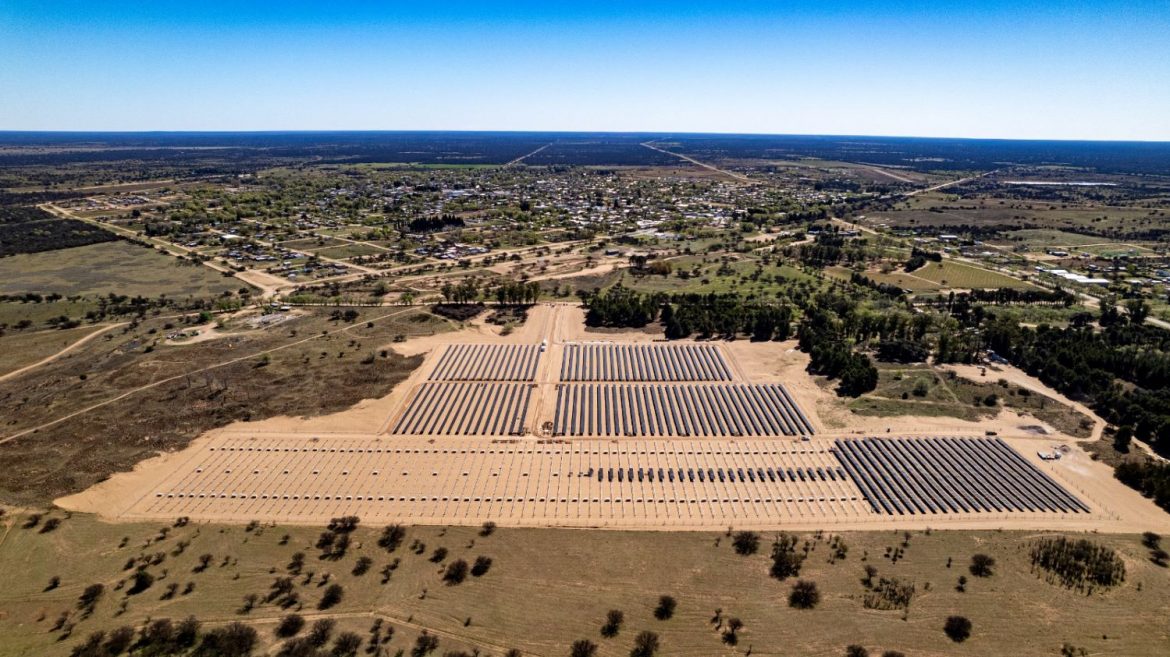 En fotos: el parque solar de Victorica, autorizado a aportar energía al Mercado Eléctrico Mayorista