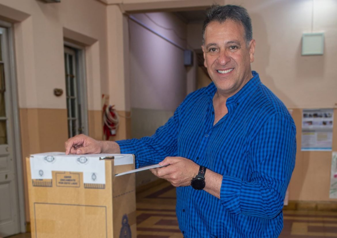 Votó Pascual Fernández: “Hay que votar defendiendo a La Pampa”