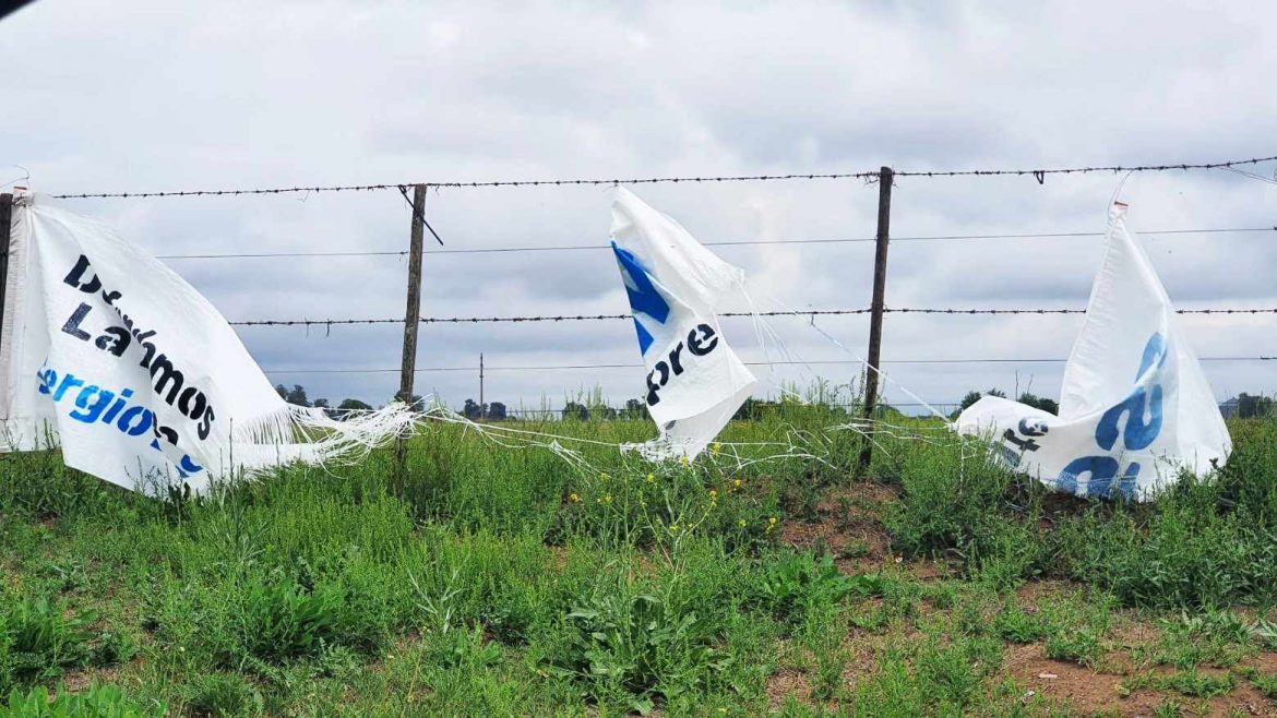 El PJ Quemú Quemú repudió rotura de carteles de Massa
