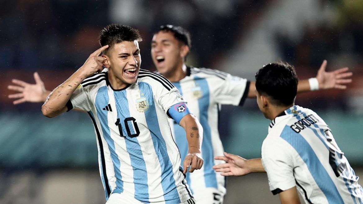 Mundial Sub-17: Argentina venció a Brasil y clasificó a semifinales