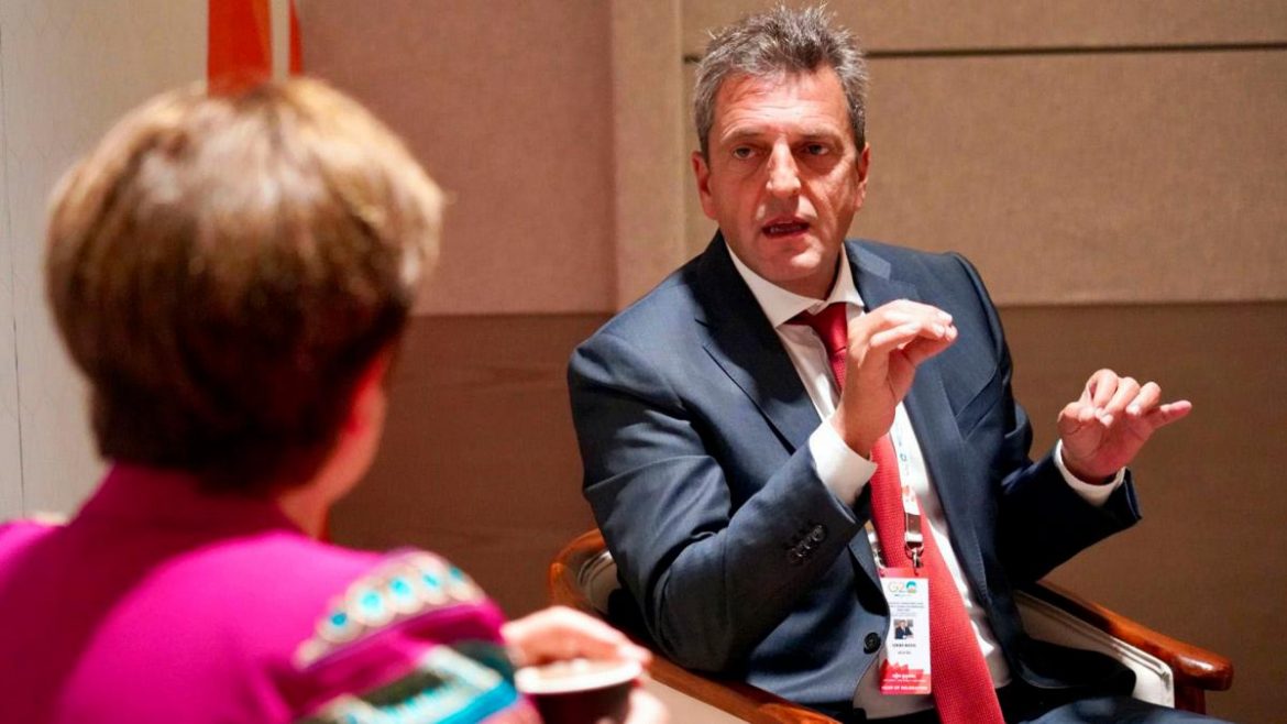 Massa: el acuerdo con el FMI “se va a rediscutir” y el programa “se va a cambiar”