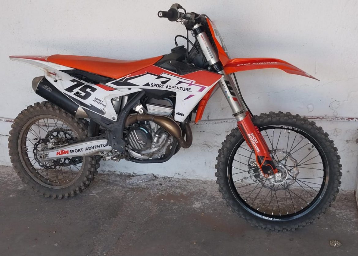 Victorica: piloto de motocross con heridas graves