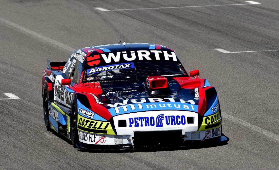 Juan Martín Trucco, con Dodge, hizo el 1 en Toay