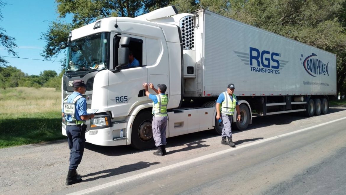 Alcoholemia positiva en el Caminero Catriló: conductor profesional brasileño registra 1.10 g/l