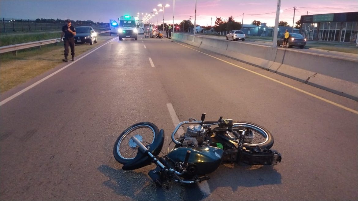 Identificaron al joven que chocó y murió en la circunvalación de Santa Rosa