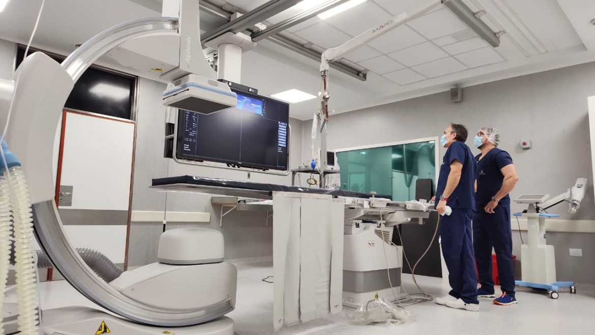 Inédito: realizan ablaciones cardíacas por radiofrecuencia en el René Favaloro