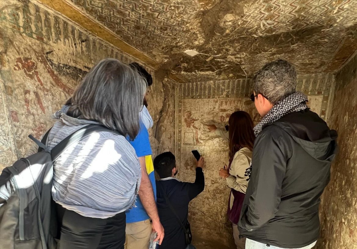 Proyecto Amenmose: docente de la UNLPam, en la investigación de una importante tumba egipcia