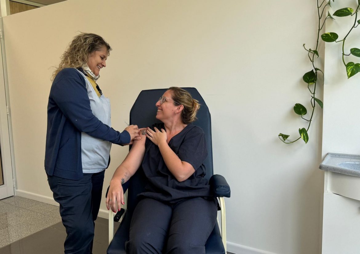 El Servicio de Vacunación ya tiene un lugar específico en el Hospital René Favaloro