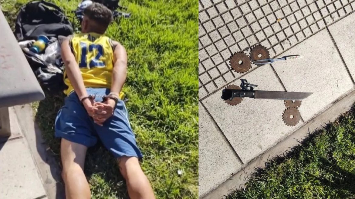 Susto en Casa Rosada: detuvieron a un hombre que quiso entrar con un machete al grito de “soy Dios”