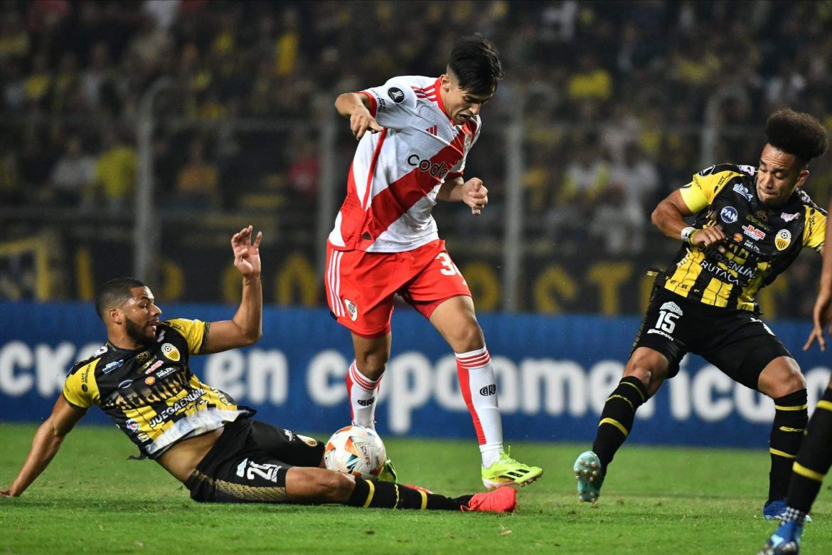 River le ganó a Deportivo Táchira en su debut en la Copa Libertadores