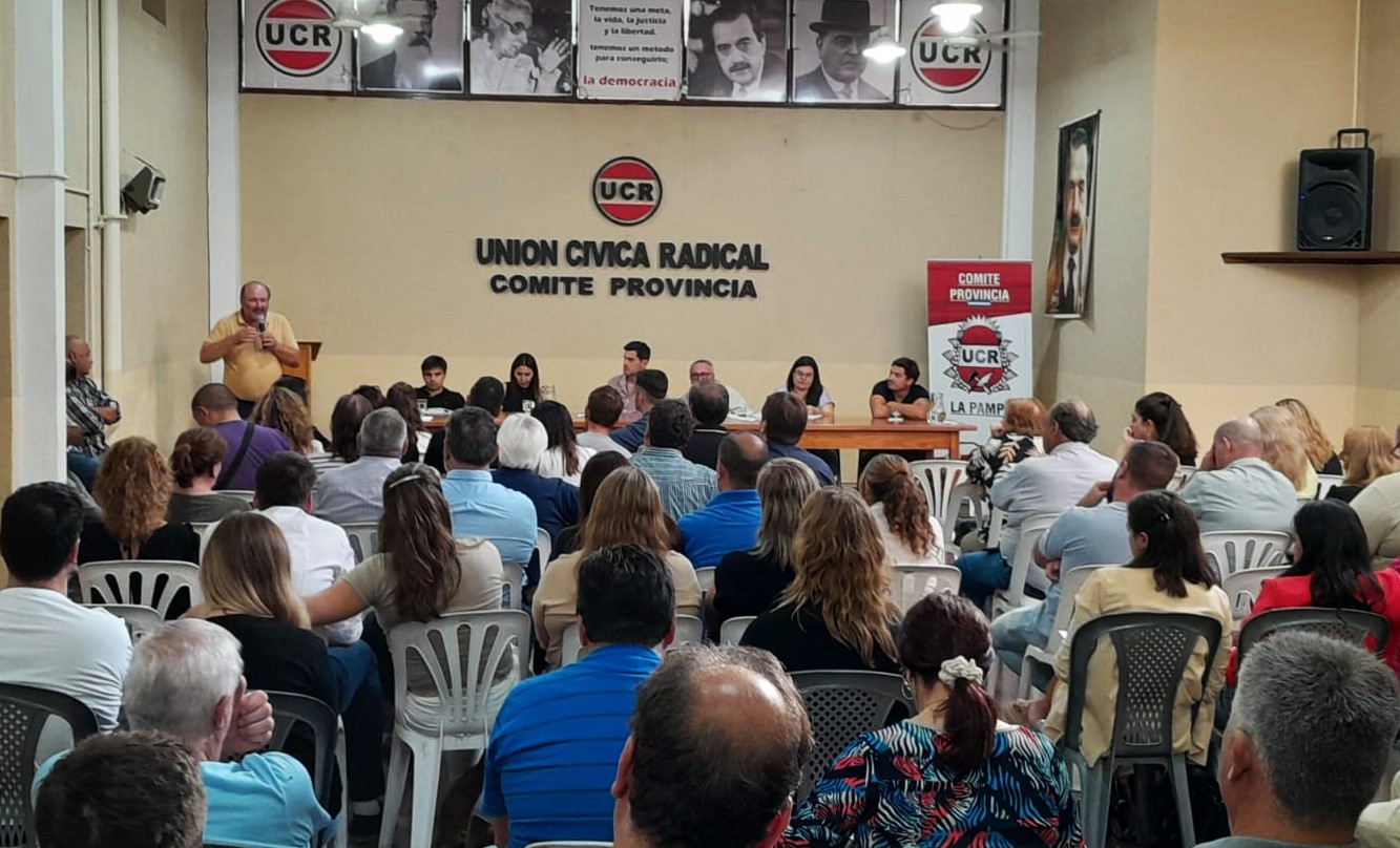 La Convención de la UCR pampeana se posiciona ante Milei: “Somos oposición responsable”