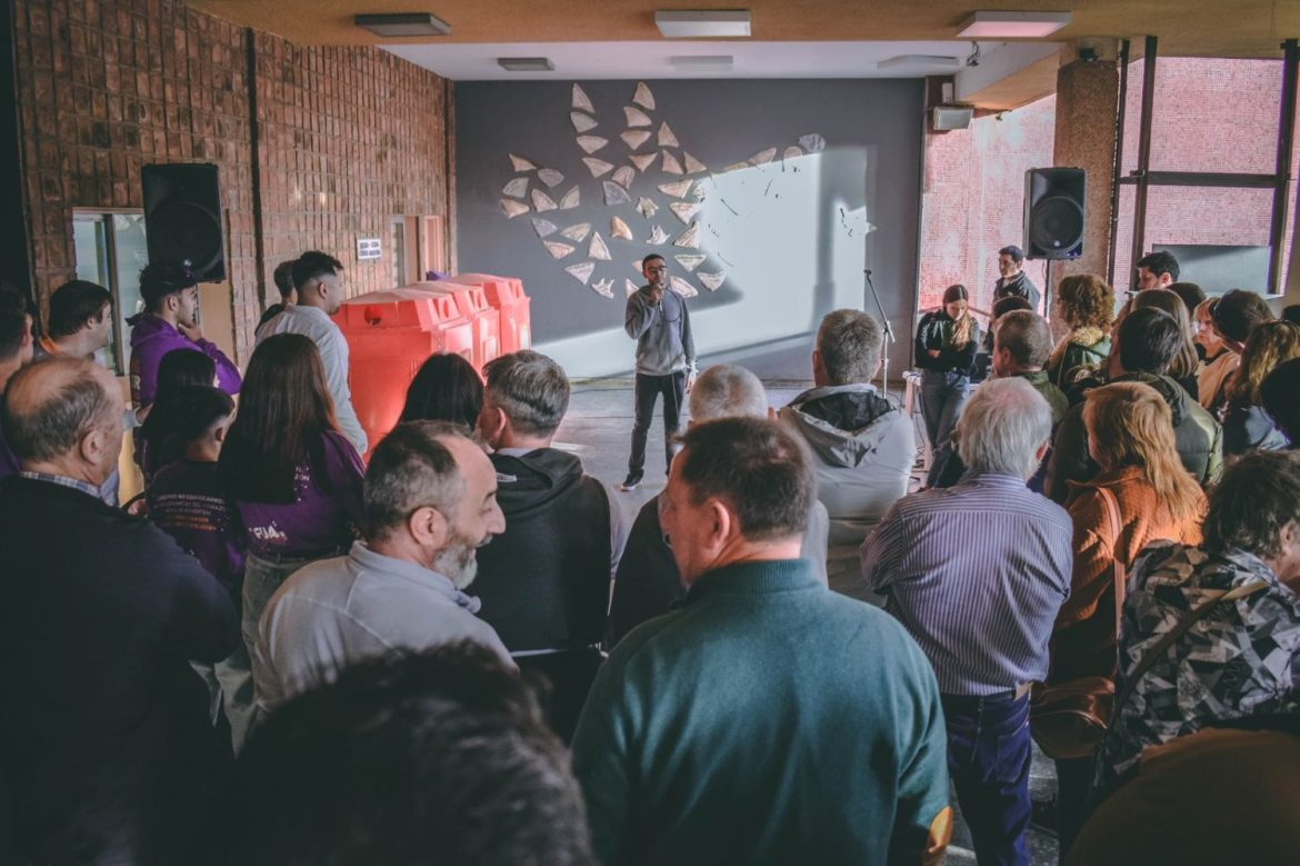 La UCR hizo un acto en defensa de la educación pública en la UNLPam