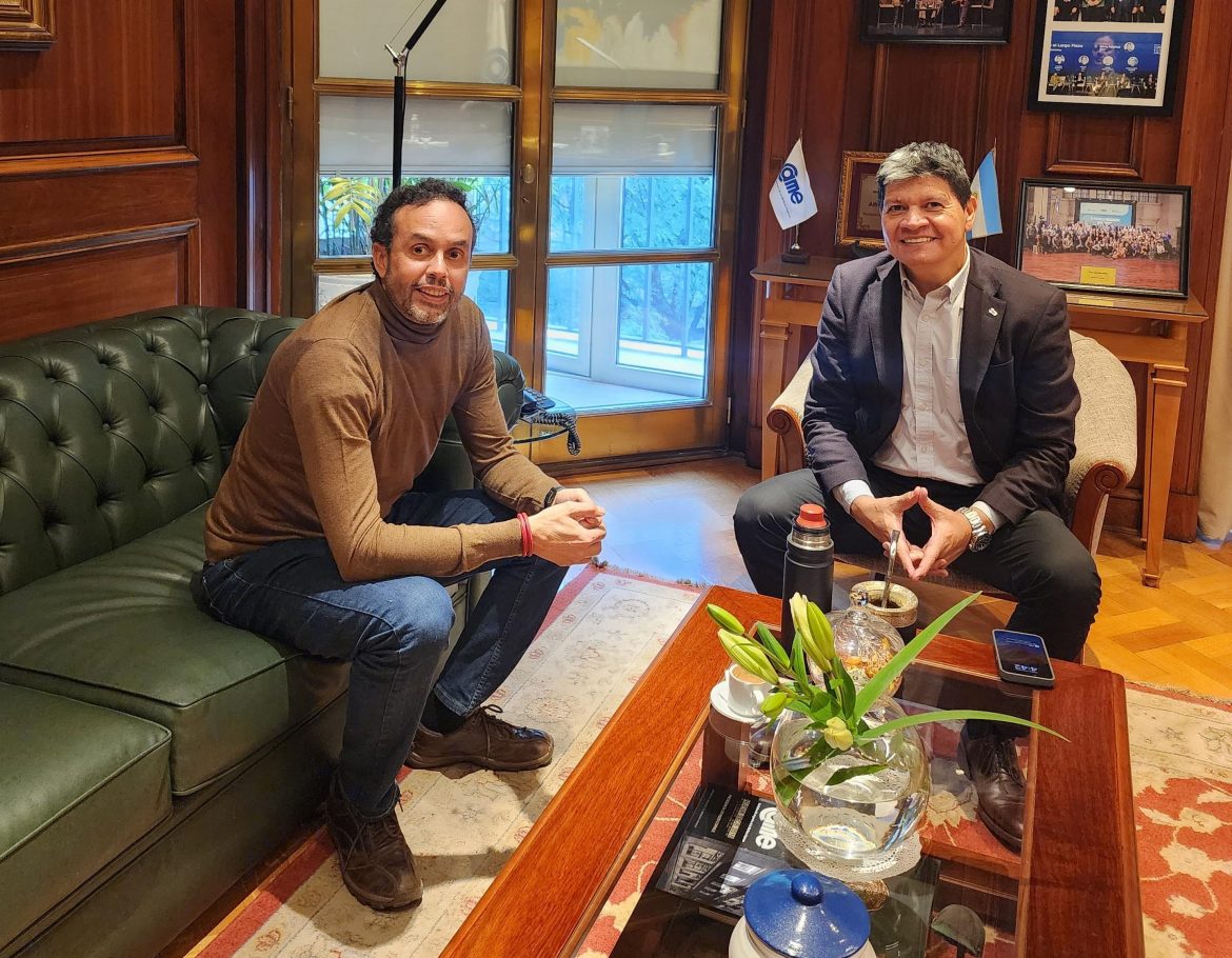 Genoni se reunió con el presidente de CAME