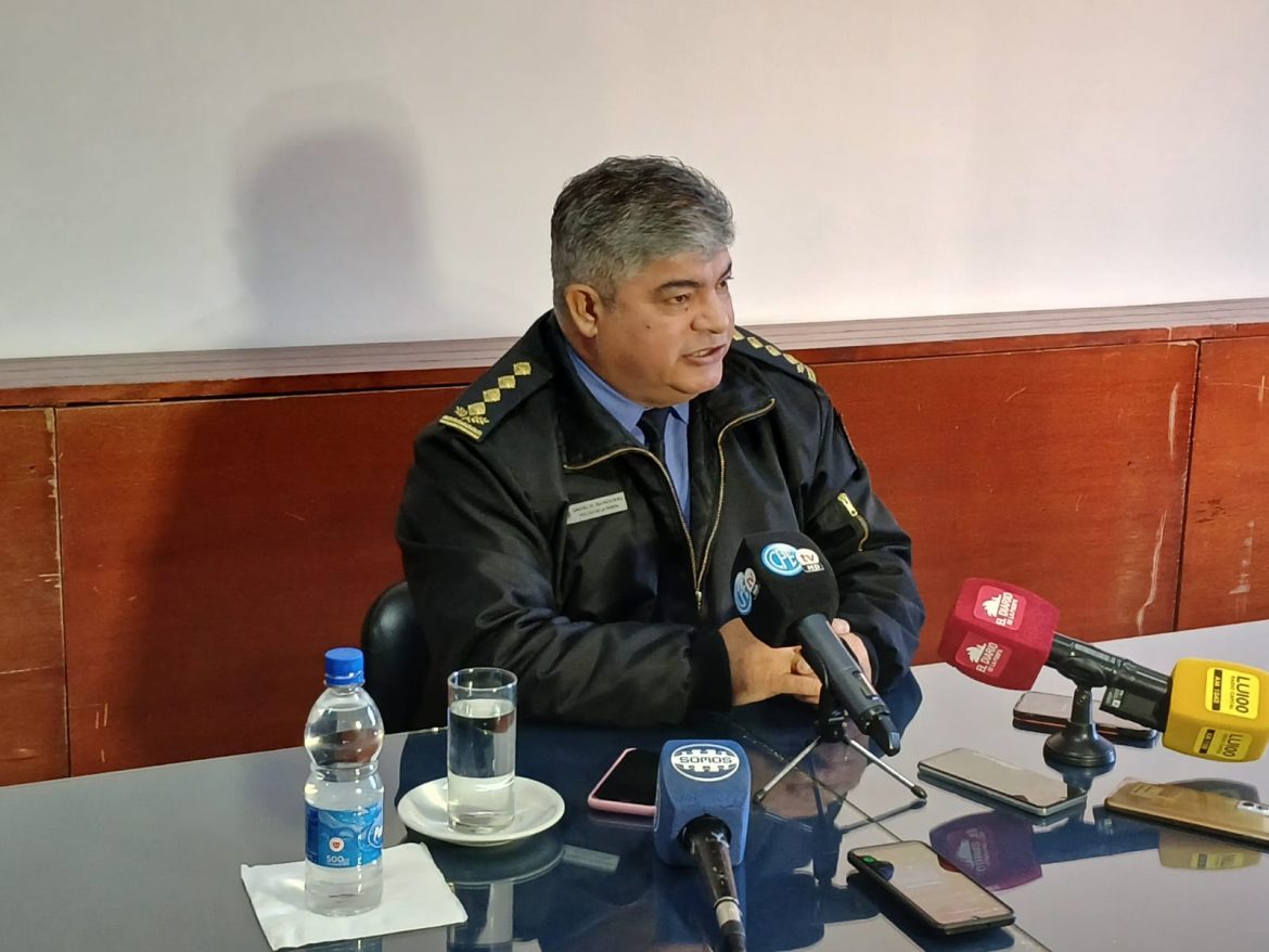 Ziliotto le acepta la renuncia al jefe de la Policía