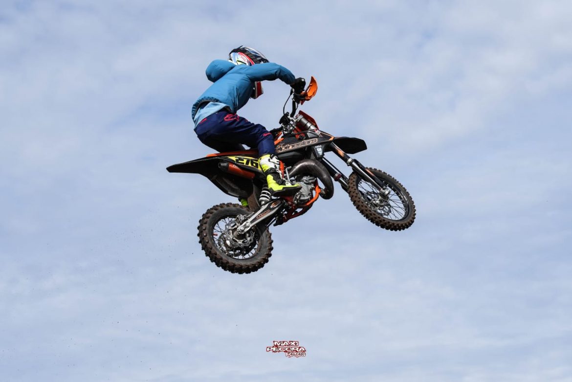 Benjamín Juárez volvió a ganar en el Campeonato Argentino de Motocross